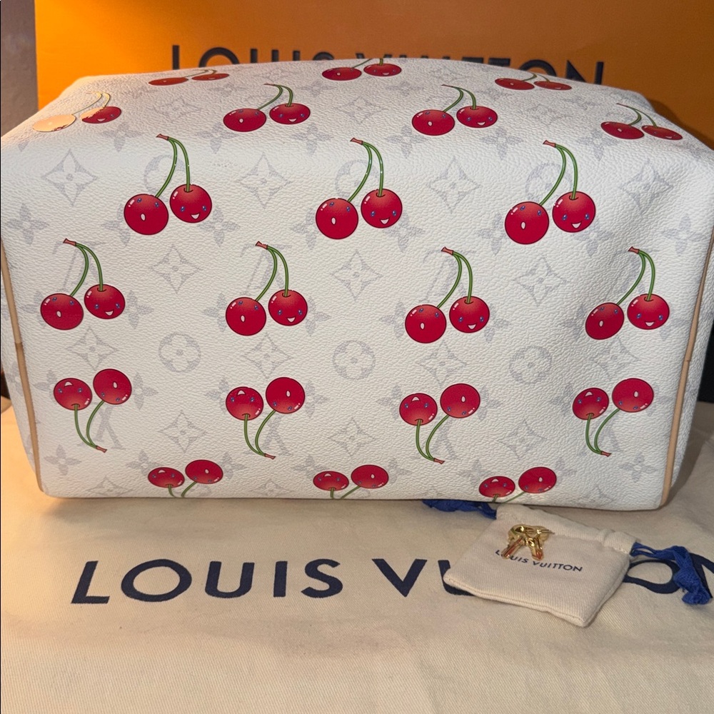 Louis Vuitton LV x TM Cerises/Cherries Soft Speedy 30 - Picture 10 of 17